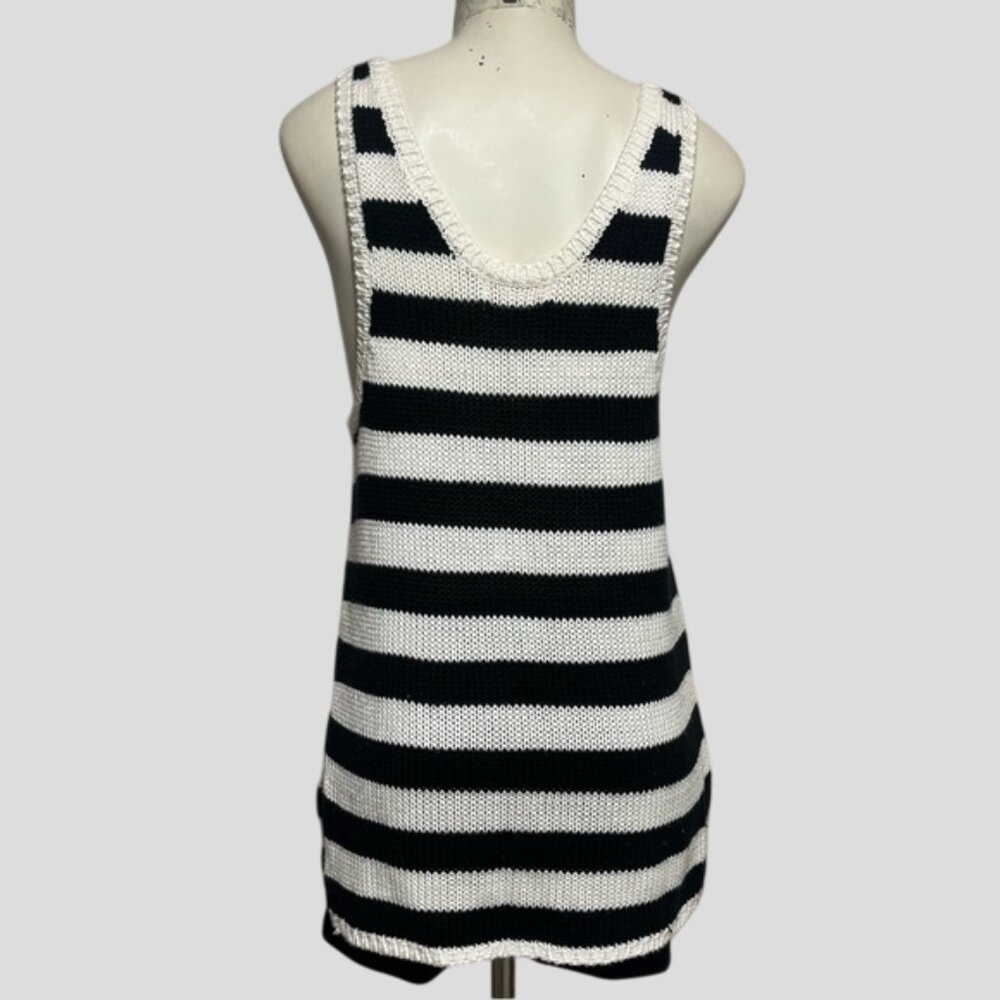 Vintage 1984 Eve Roth Jump Knit Long Tank Top - Picture 2 of 10